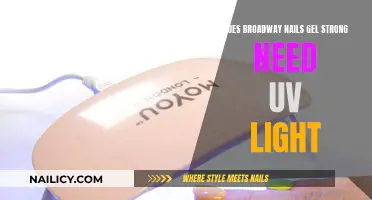 Broadway Nails Gel: UV Light or No UV Light?