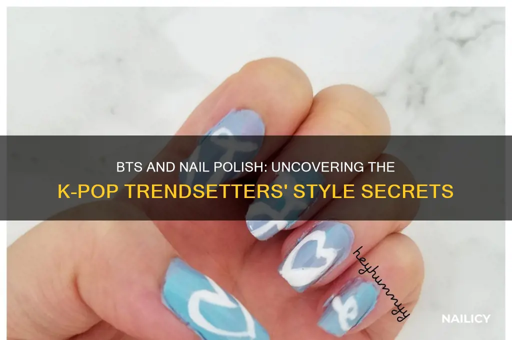 does bts wear nail polish
