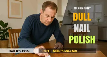 Bug Spray and Nail Polish: Does It Cause Dullness?