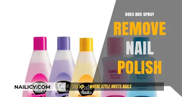 Bug Spray: A Nail Polish Remover?