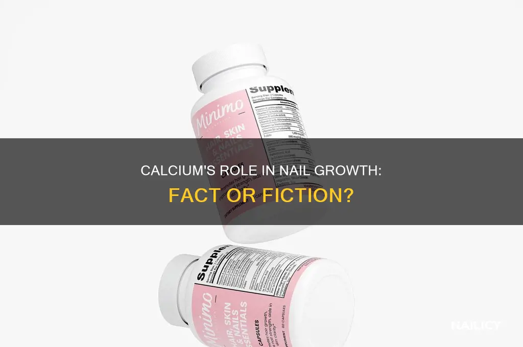 does calcium help nail growth