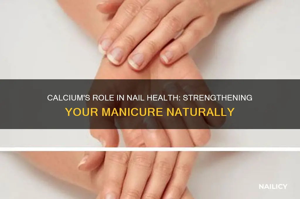 does calcium help nail strength
