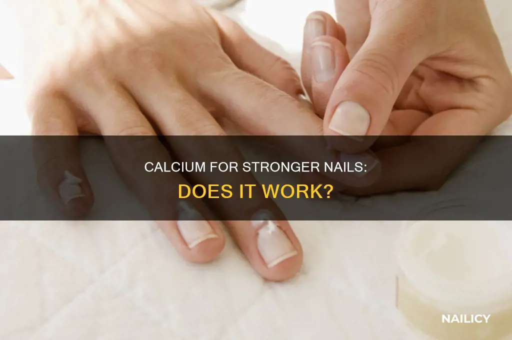 does calcium make nails stronger