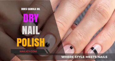 Canola Oil for Nail Polish Drying: Myth or Effective Hack?