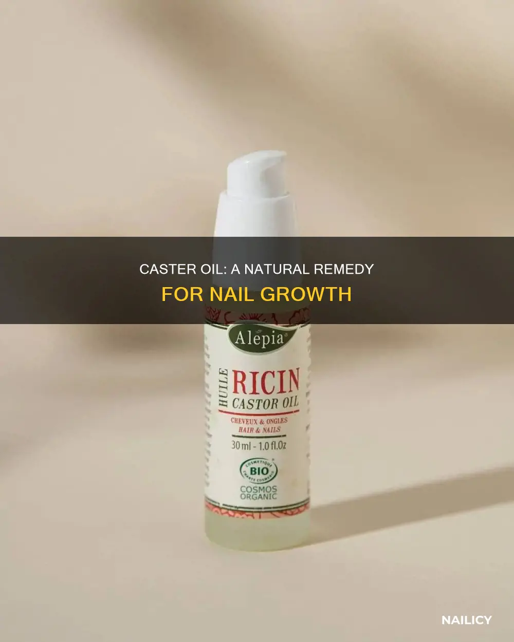 does caster oil grow nails