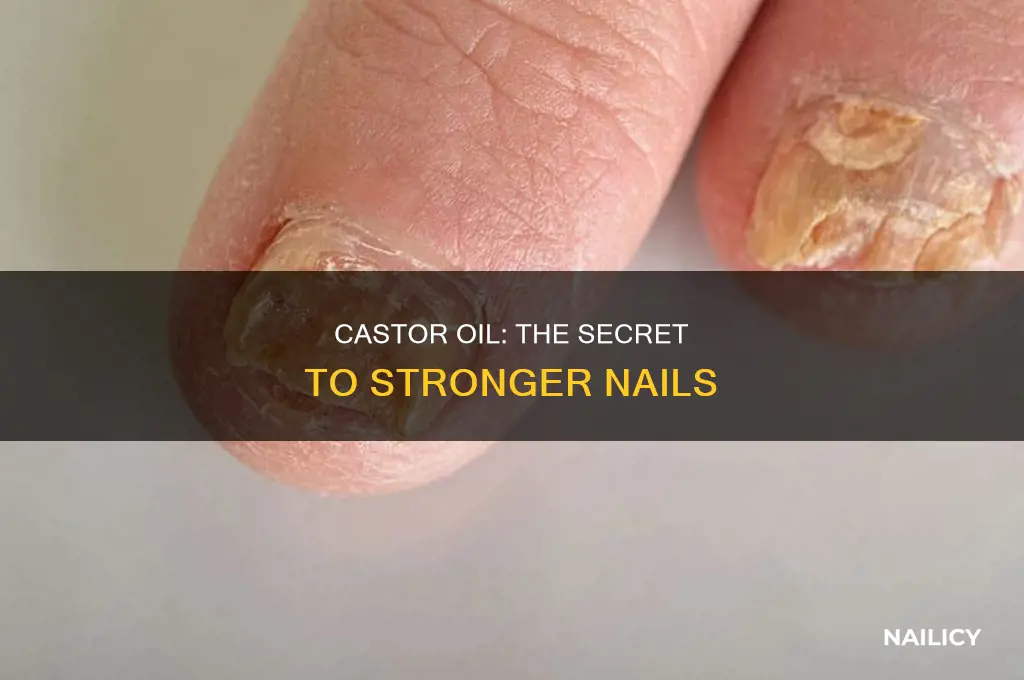 does castor oil make nails stronger