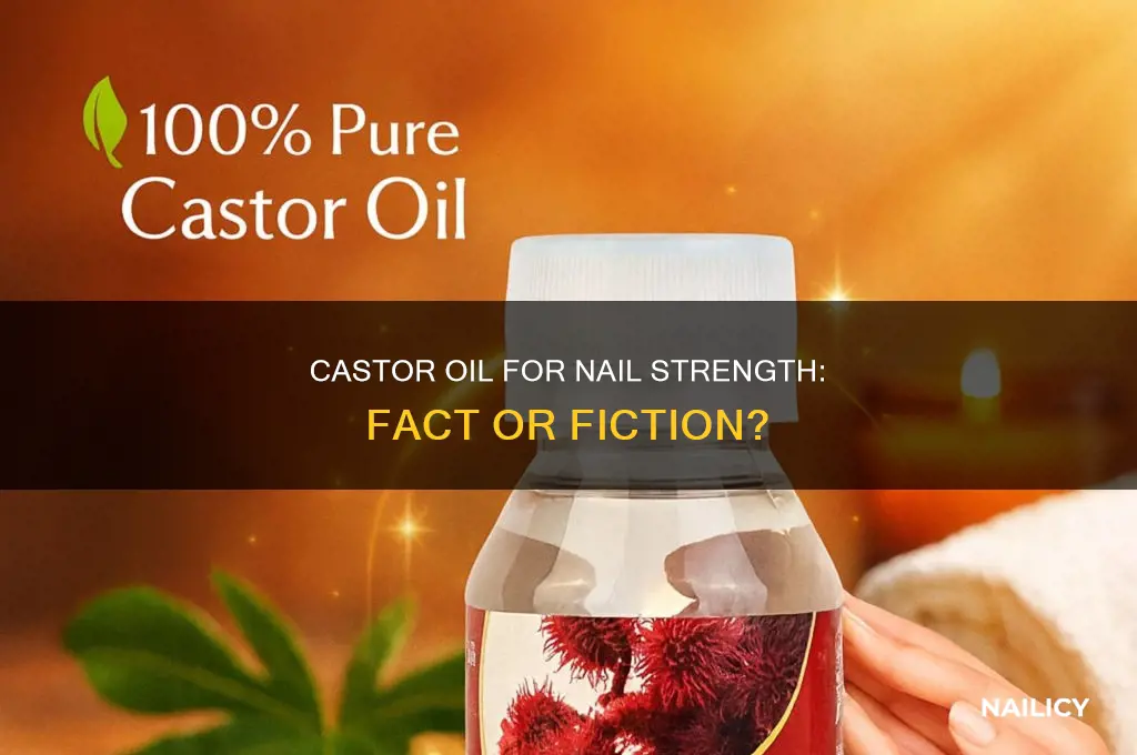 does castor oil strengthen nails