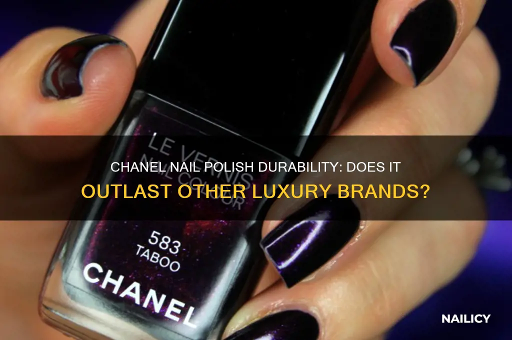 does chanel nail polish last longer
