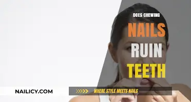 Chewing Nails: Uncovering the Truth About Dental Damage and Health Risks