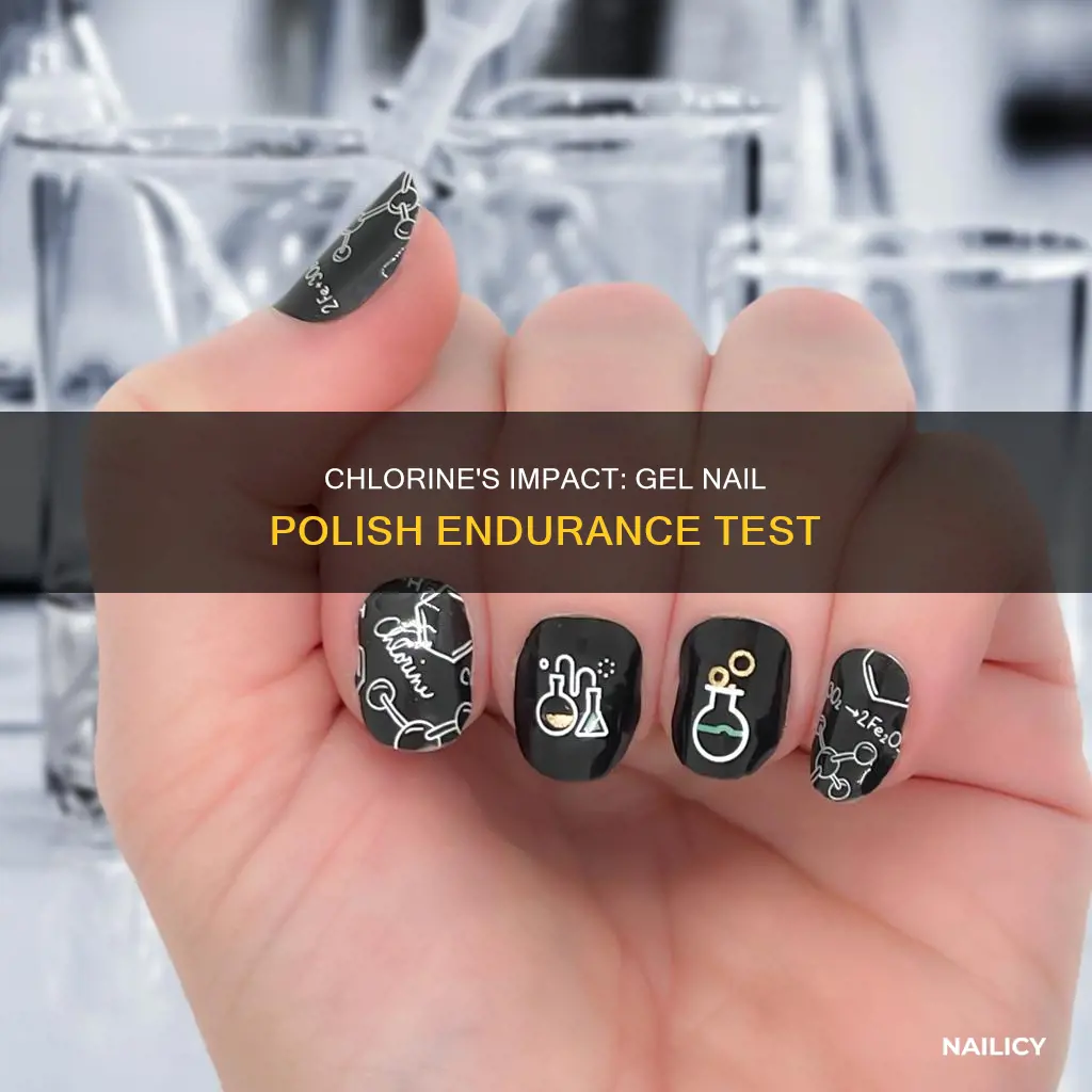 does chlorine affect gel nail polish