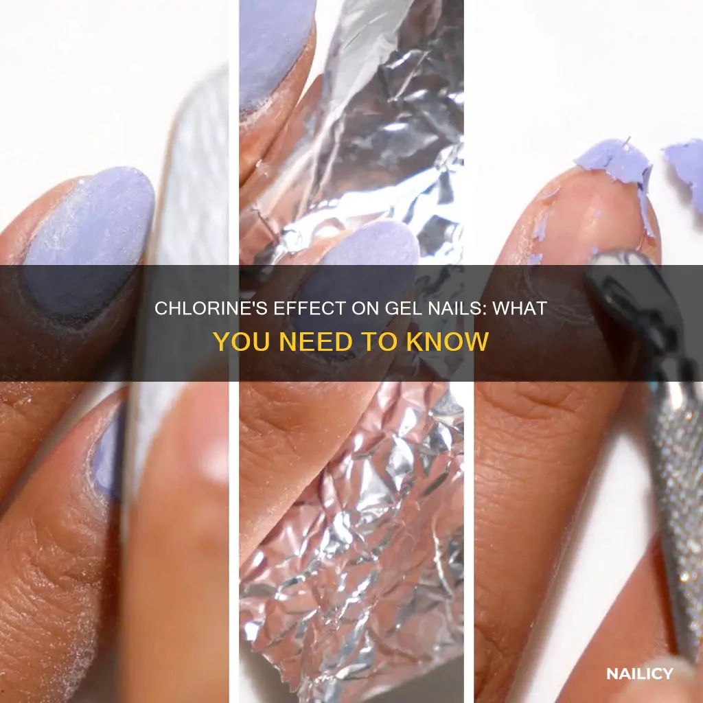 does chlorine damage gel nails