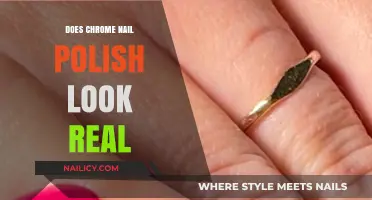 Does Chrome Nail Polish Look Real? A Detailed Analysis