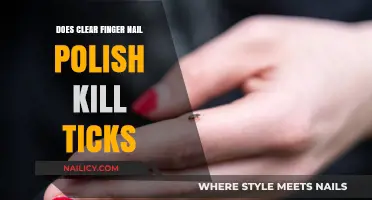 Clear Nail Polish on Ticks: Effective Tick Removal or Myth?