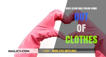 How to Remove Clear Nail Polish Stains from Clothes: Quick Tips