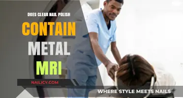 Clear Nail Polish and MRI Safety: Metal Content Explained