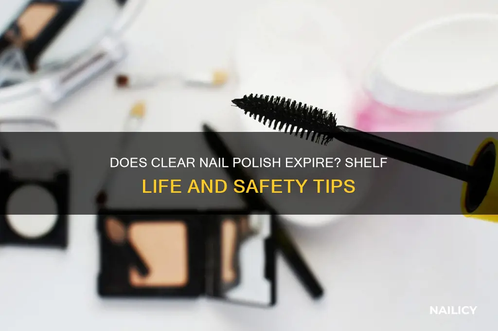 does clear nail polish expire