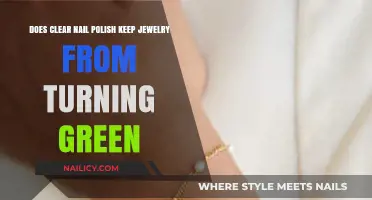 Clear Nail Polish: A Green-Free Jewelry Solution?