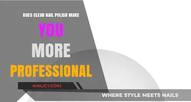 Clear Nail Polish: A Professional Touch or Unnecessary Detail?
