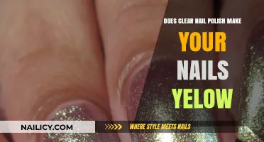 Does Clear Nail Polish Cause Yellow Nails? The Truth Revealed