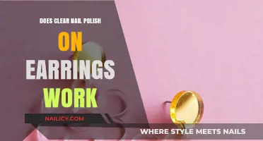 Clear Nail Polish on Earrings: Does It Prevent Irritation?