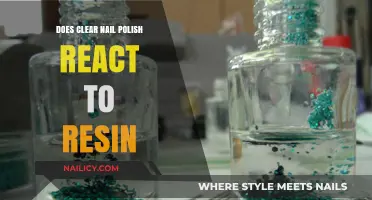 Clear Nail Polish and Resin: Compatibility and Reaction Explained