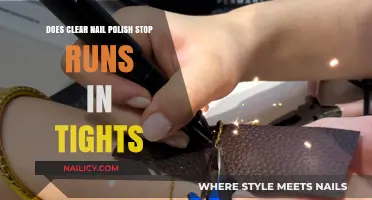 Clear Nail Polish Hack: Can It Prevent Runs in Tights?