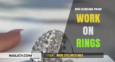 Clear Nail Polish on Rings: Effective Solution or Temporary Fix?