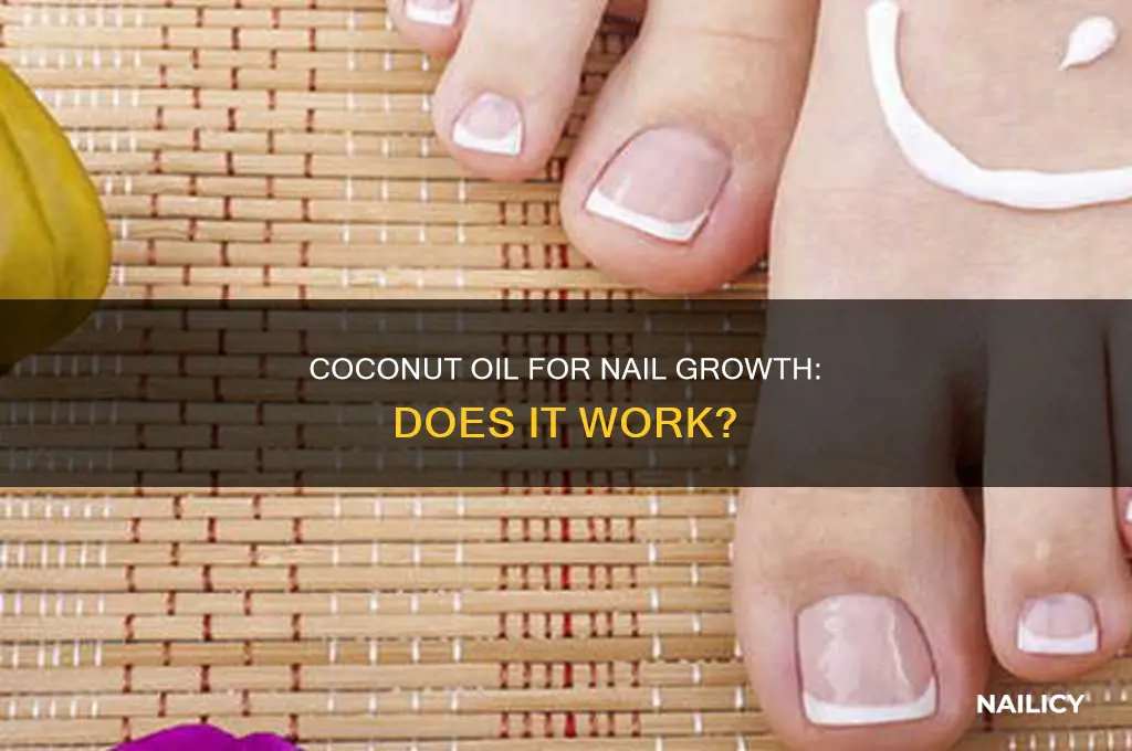 does coconut oil make nails grow