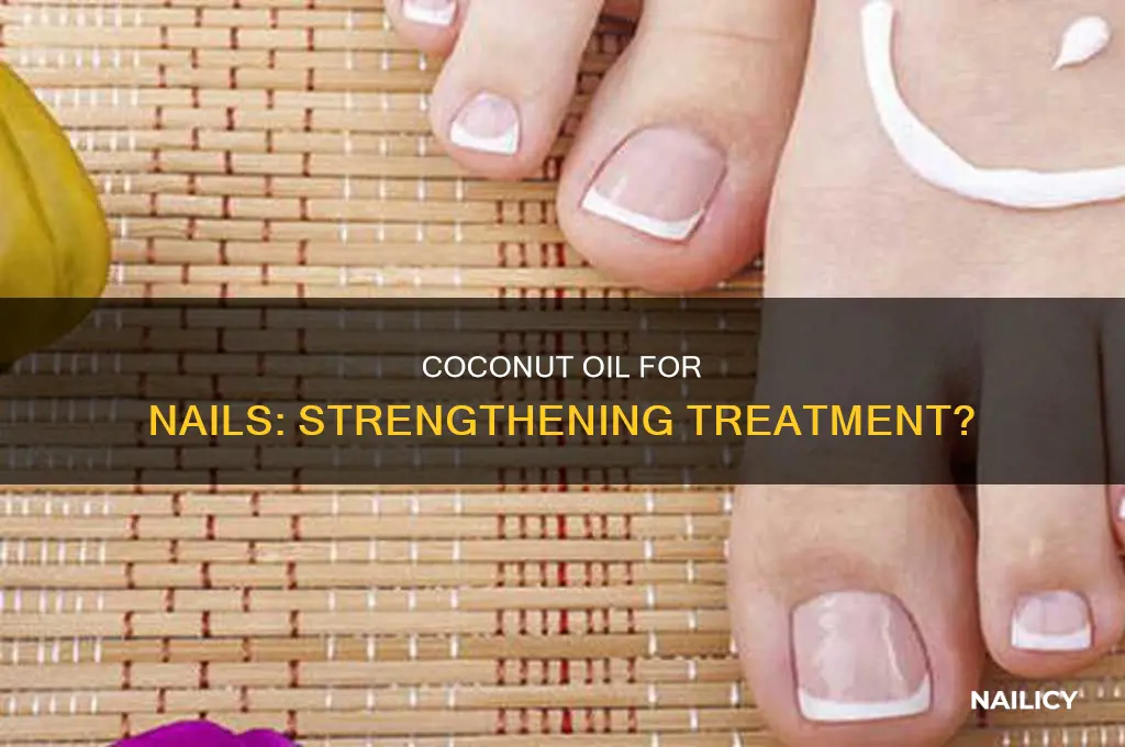 does coconut oil make nails stronger