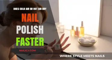 Hot vs. Cold Air: Which Dries Nail Polish Faster?
