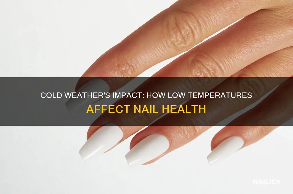 does cold weather affect nails