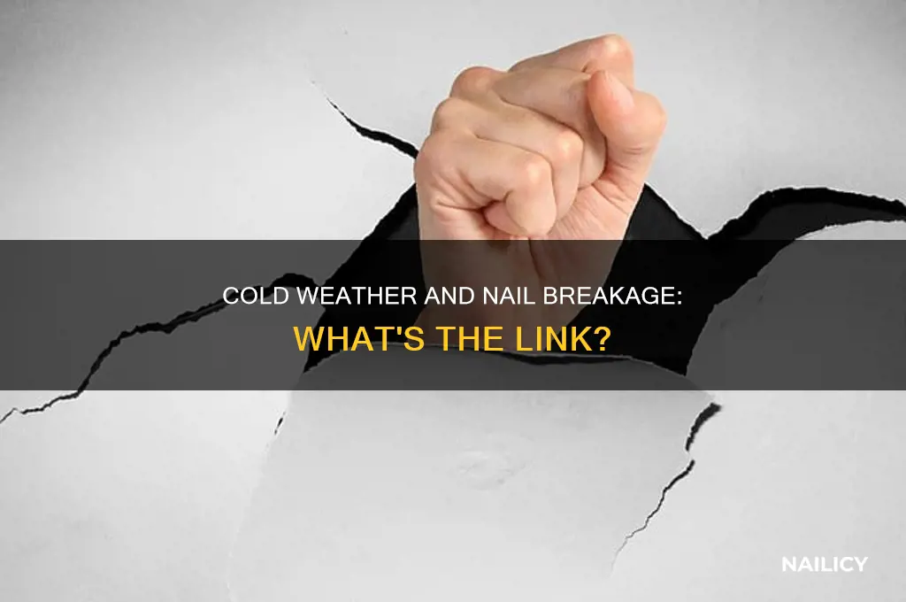 does cold weather make your nails break