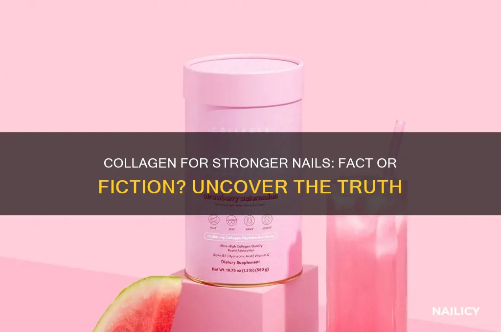 does collagen help nail strength