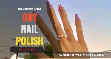Cooking Spray Hack: Speeding Up Nail Polish Drying Time?