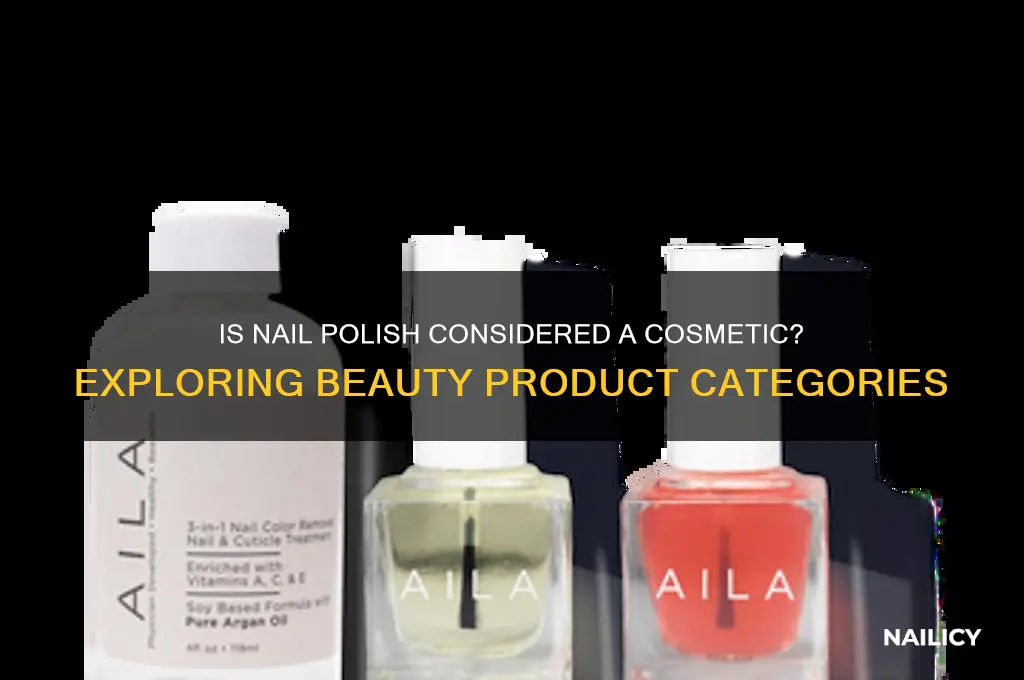 does cosmetics include nail polish
