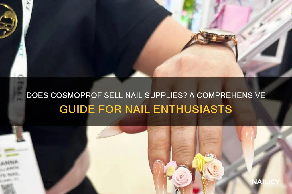 does cosmoprof sell nail supplies