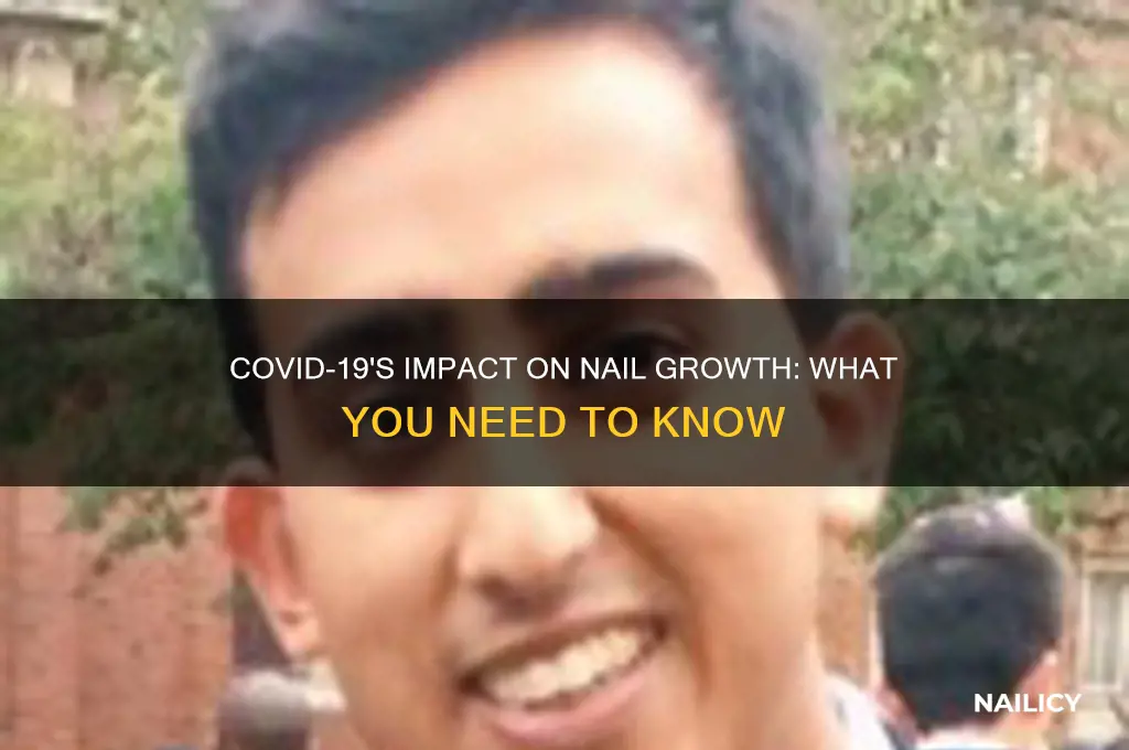 does covid affect nail growth