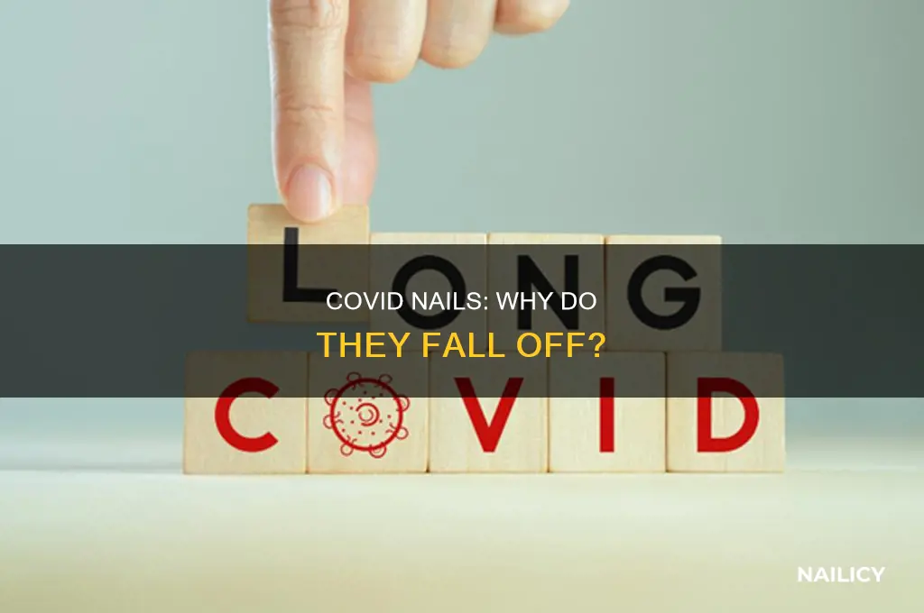 does covid make your nails fall off