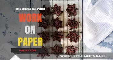 Does Crackle Nail Polish Work on Paper? Creative Crafting Tips