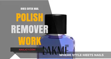 Cutex Nail Polish Remover: Does it Work?