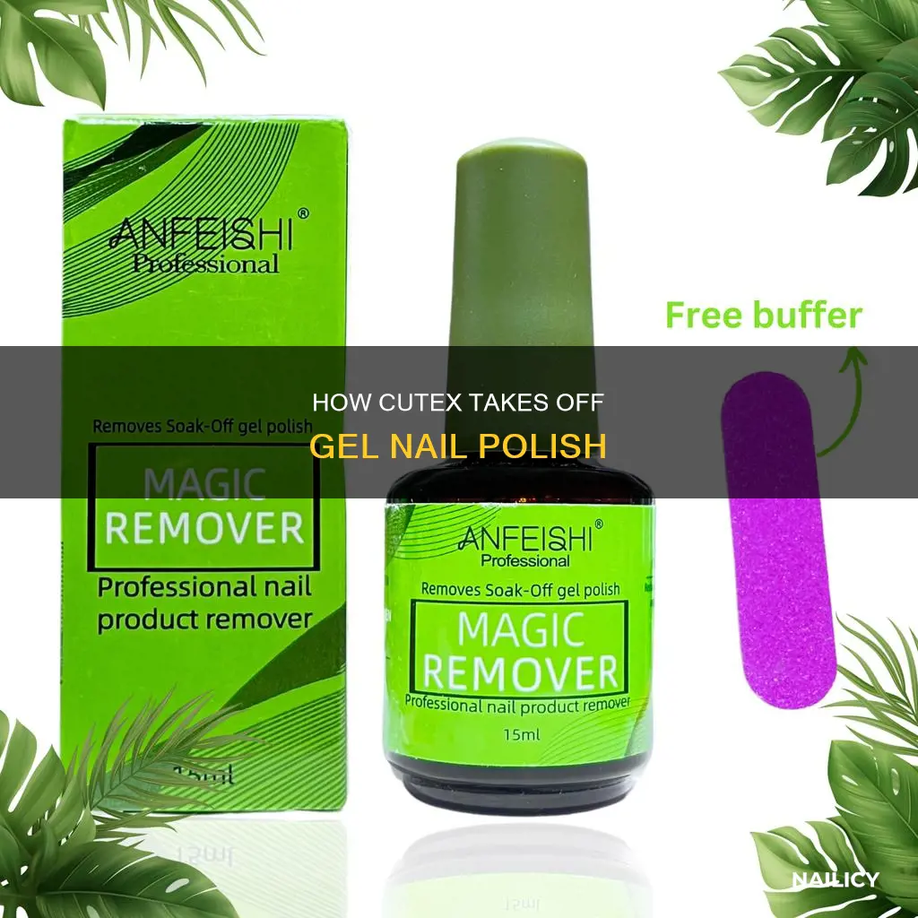 does cutex remove gel nails