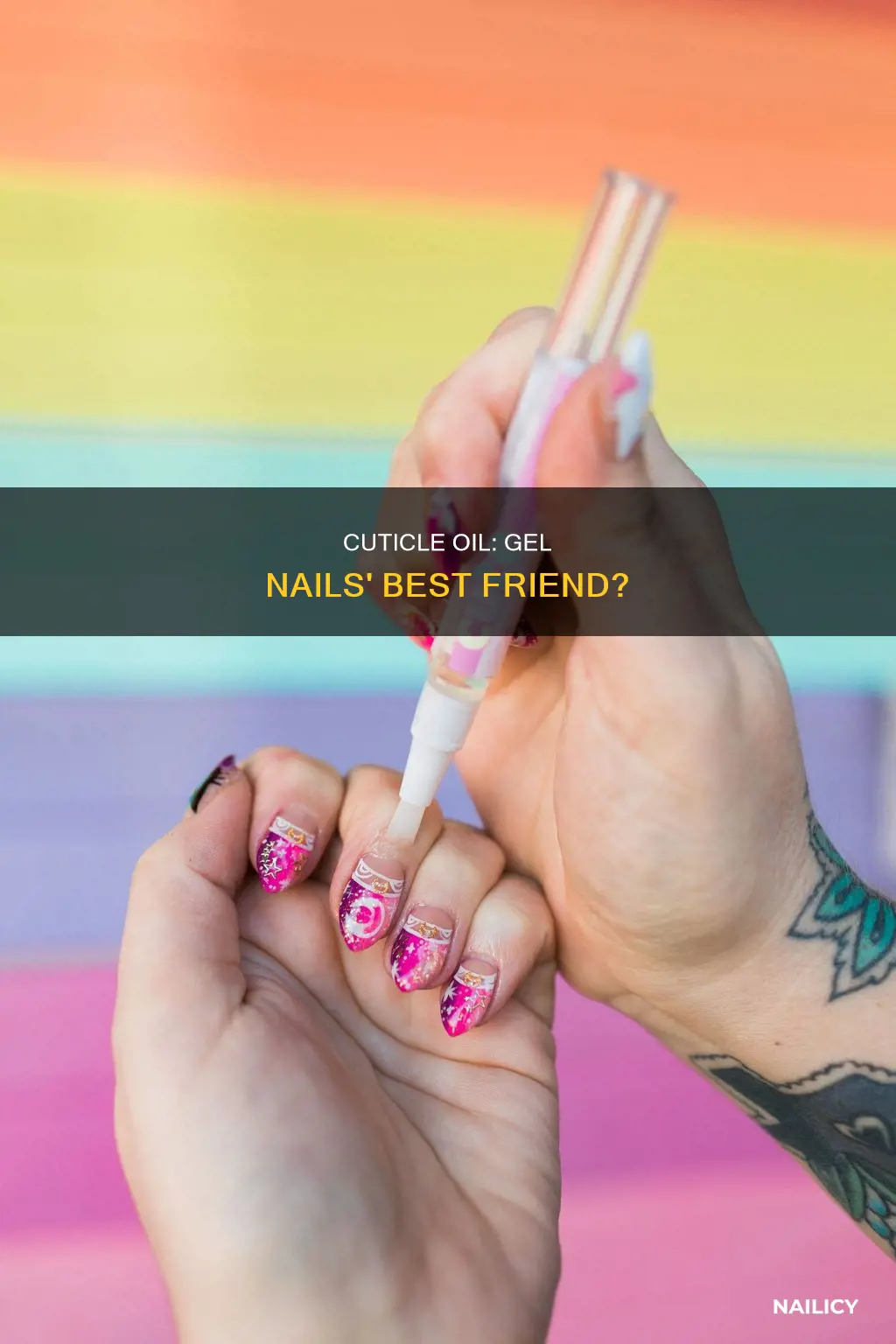 does cuticle oil help gel nails