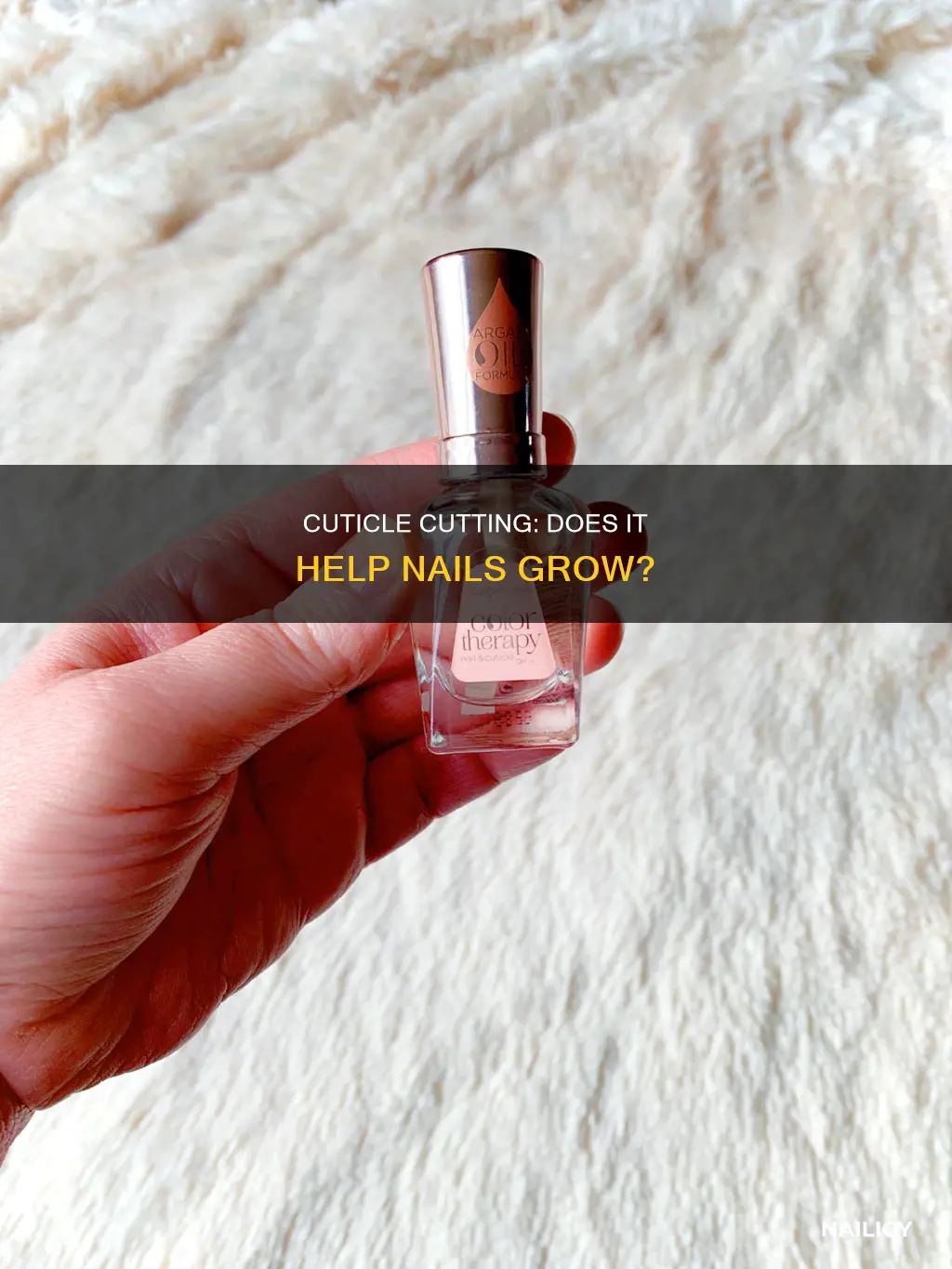 does cutting cuticles help nails grow