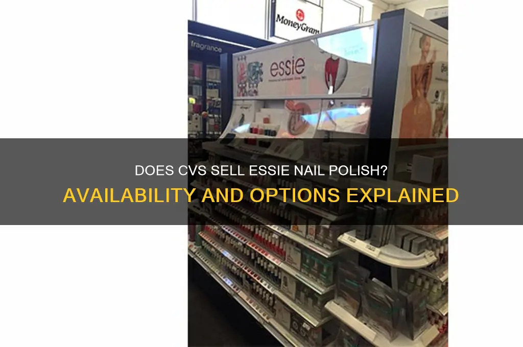 does cvs carry essie nail polish