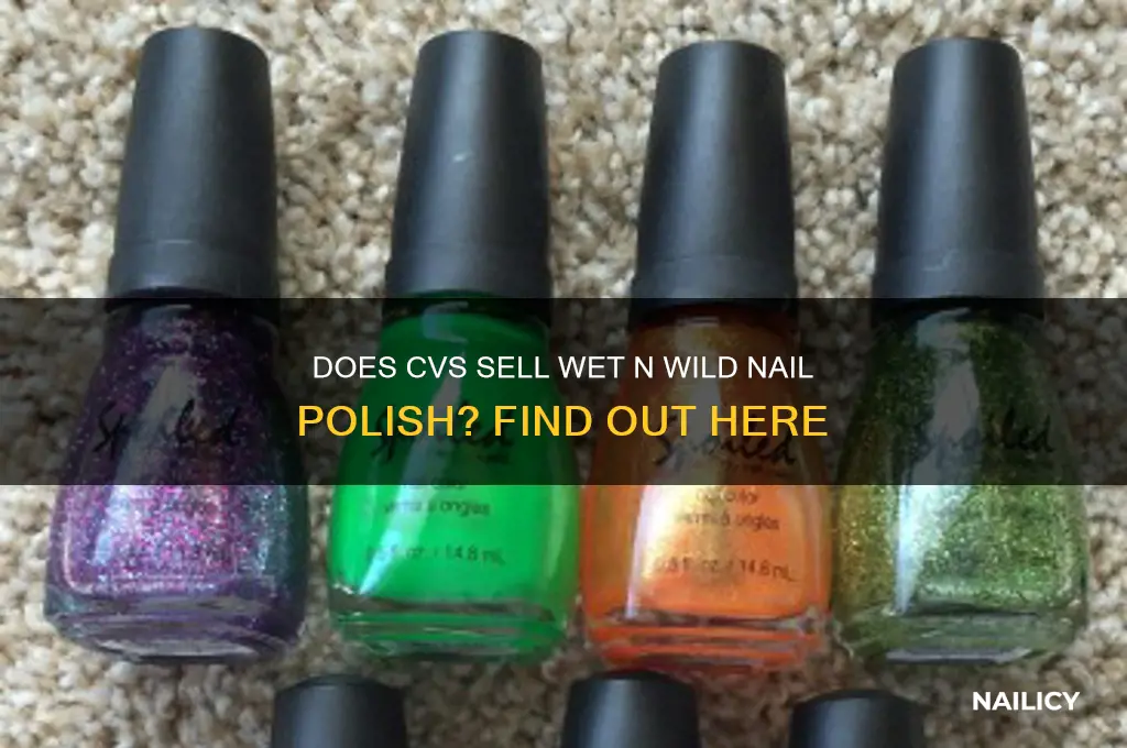 does cvs carry wet n wild nail polish