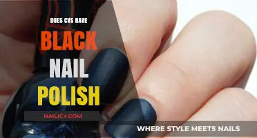 Does CVS Sell Black Nail Polish? A Quick Guide