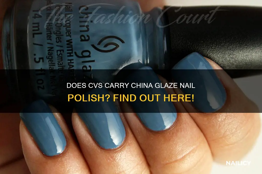 does cvs sell china glaze nail polish