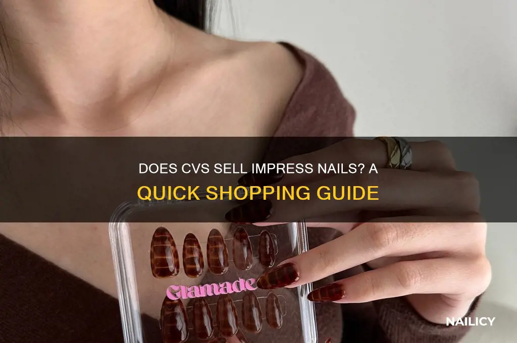 does cvs sell impress nails