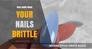 Dairy's Impact: Are Your Nails Brittle?