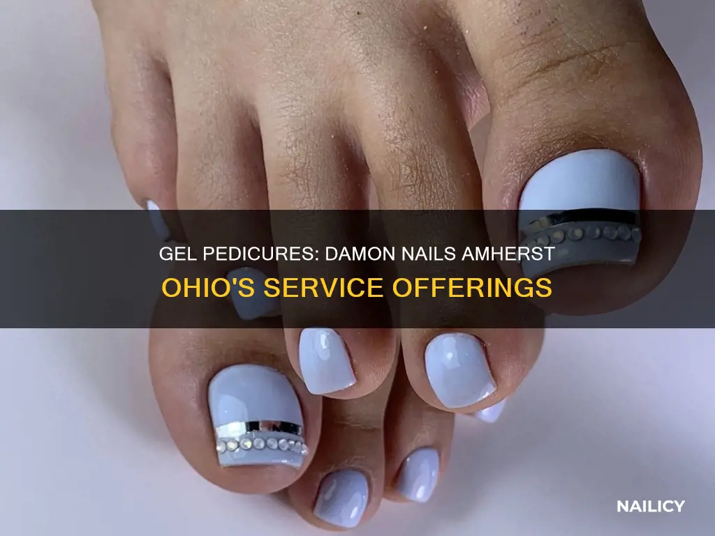does damon nails amherst ohio do gel pedicures